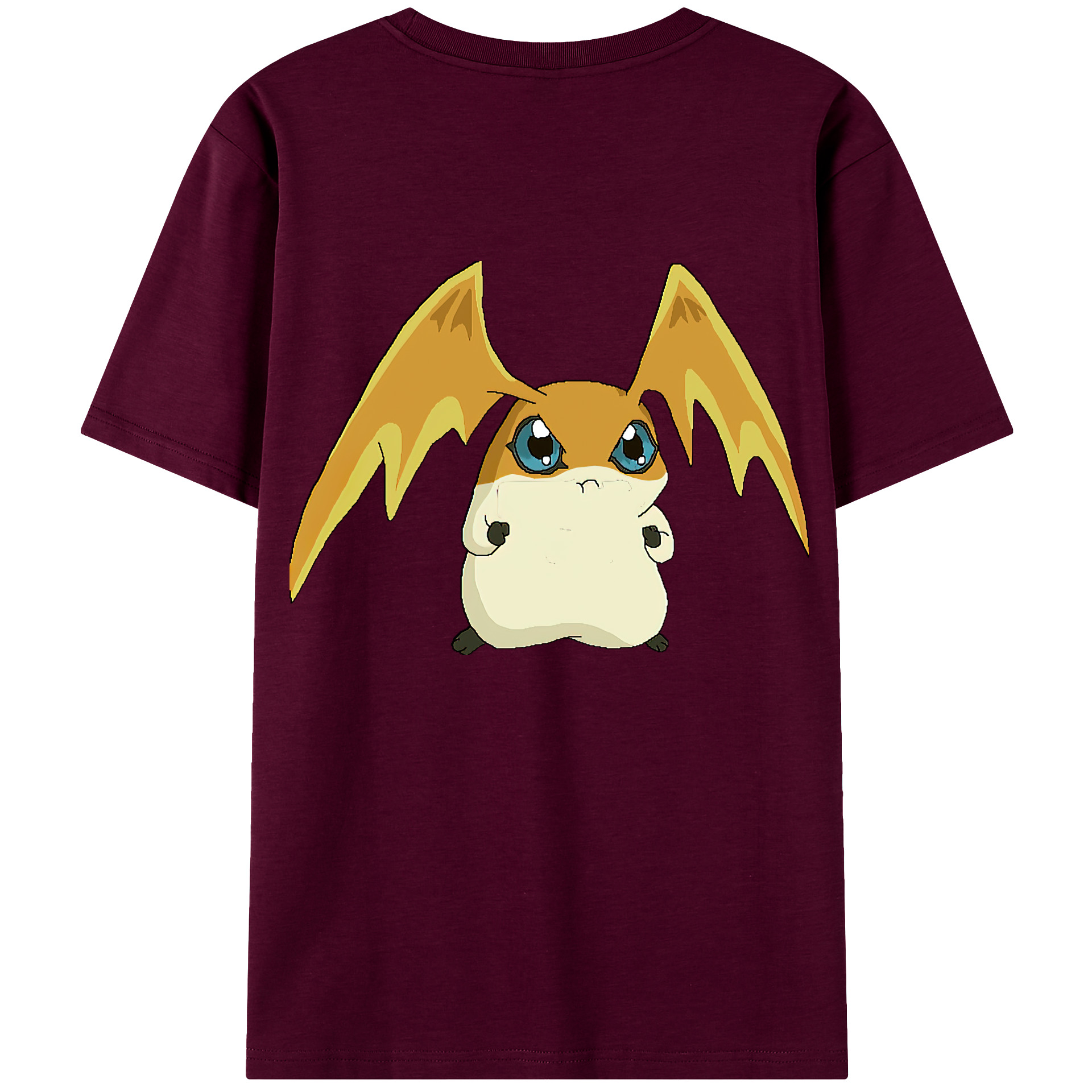 （画像用） Digimon デジタルモンスター/デジモン レディース半袖Tシャツ(バックプリント)